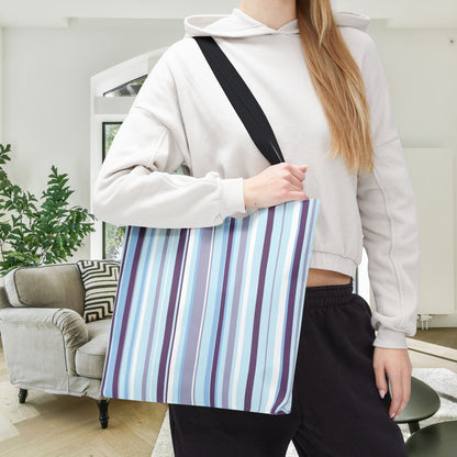 Lavender Breeze Canvas Tote Bag
