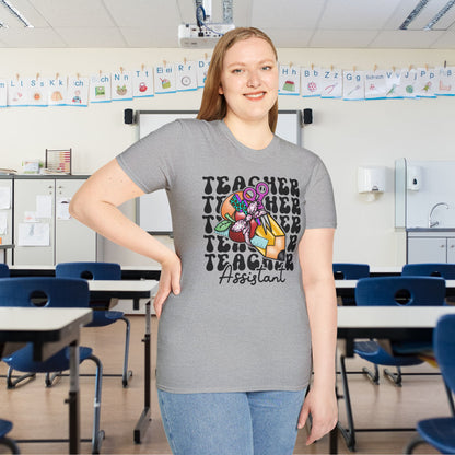 Teacher Assistant Adult T-shirt