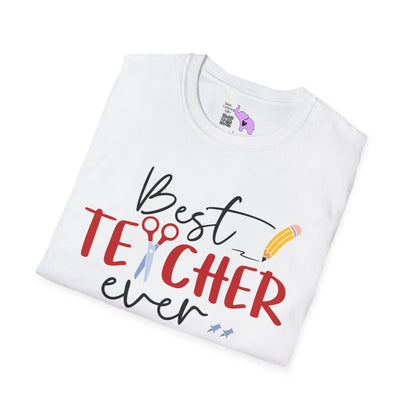 Best Teacher Ever Adult T-shirt