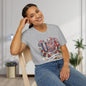 Floral USA 250 Years of Freedom Adult T-shirt