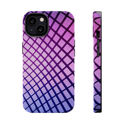 Midnight Mist Mosaic MagSafe® Compatible Tough Case for iPhone