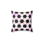 Pink Soccer Fever Throw Pillow