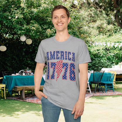 America 1776 Adult T-shirt