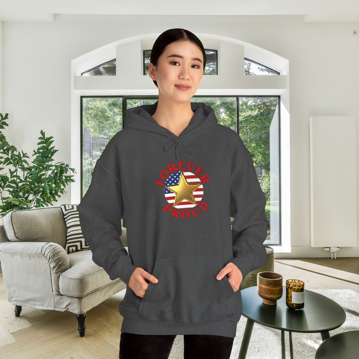 Gold Star Daughter Heavy Blend™ Hooded Sweatshirt