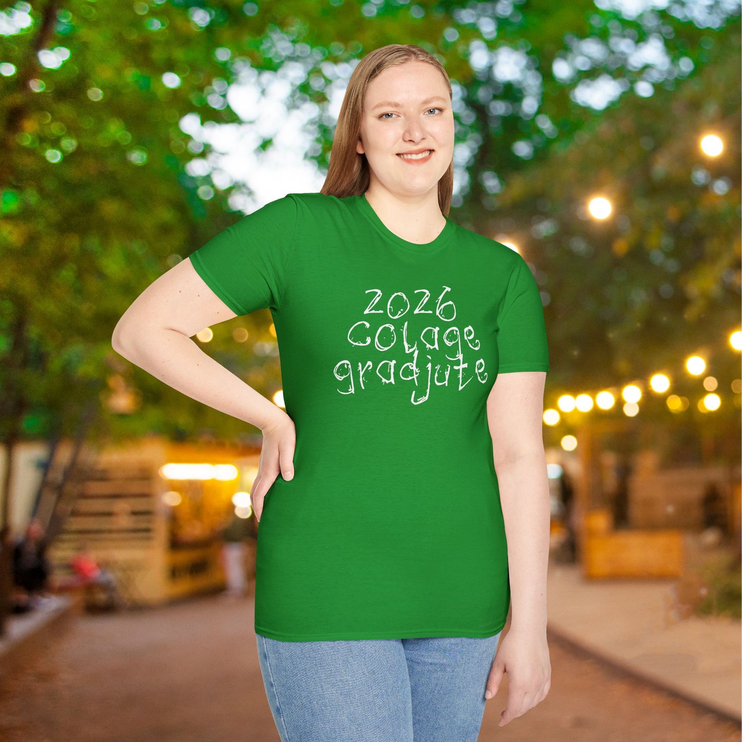Colage Gradjute 2026 Adult T-Shirt