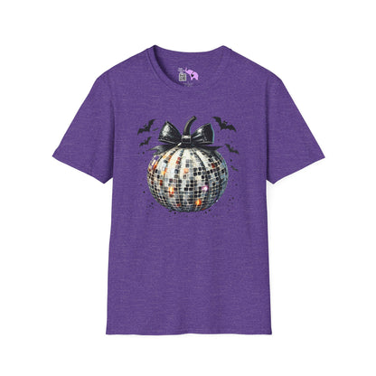 Silver Disco Pumpkin Adult T-shirt