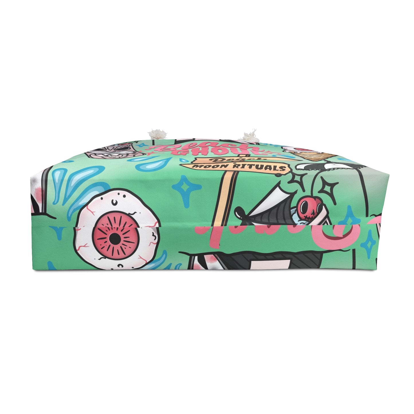 Spooky Beach House (Green) Weekender Bag