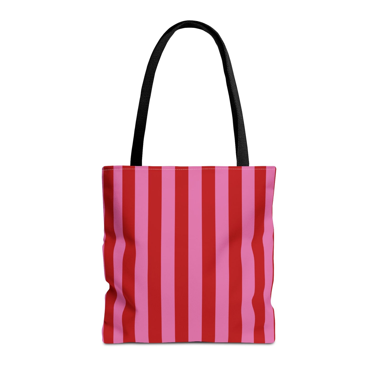 Be Mine Stripes Canvas Tote Bag