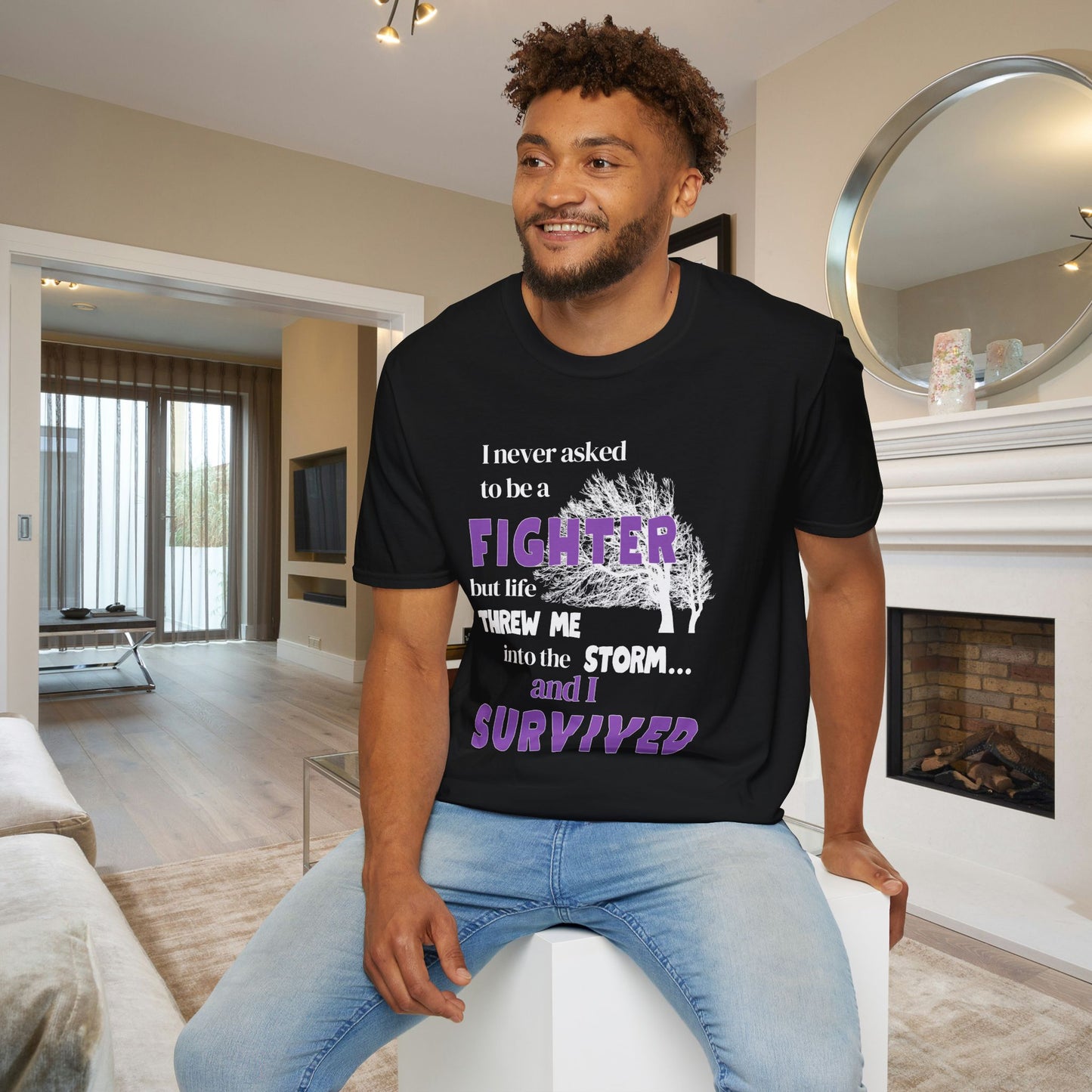 I Never Asked to be a Fighter Adult T-shirt