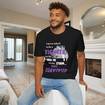 I Never Asked to be a Fighter Adult T-shirt