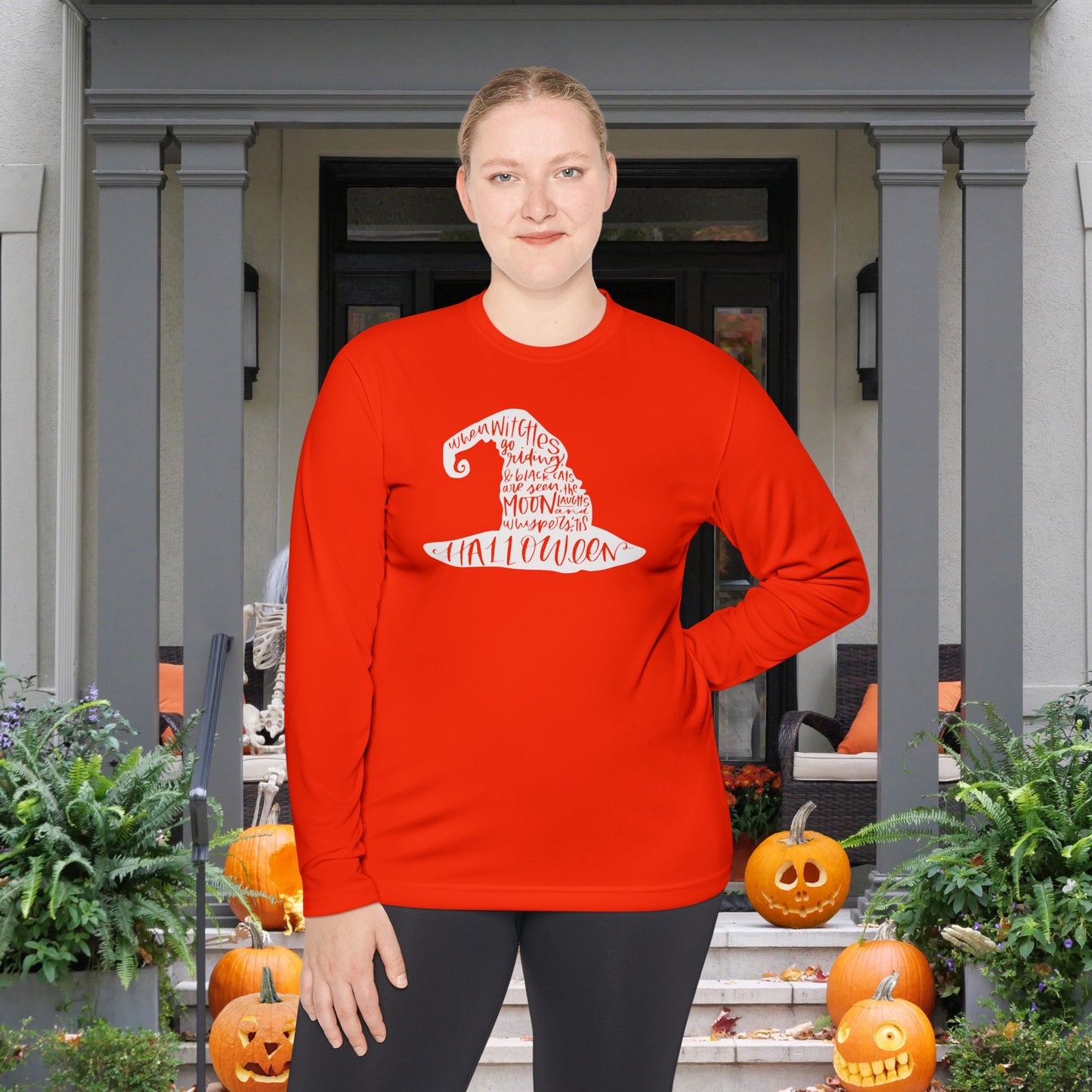When Witches Go Riding... Adult Long Sleeve Tee