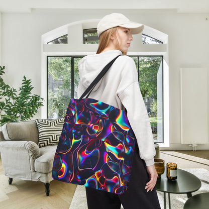Holographic Mirage Canvas Tote Bag