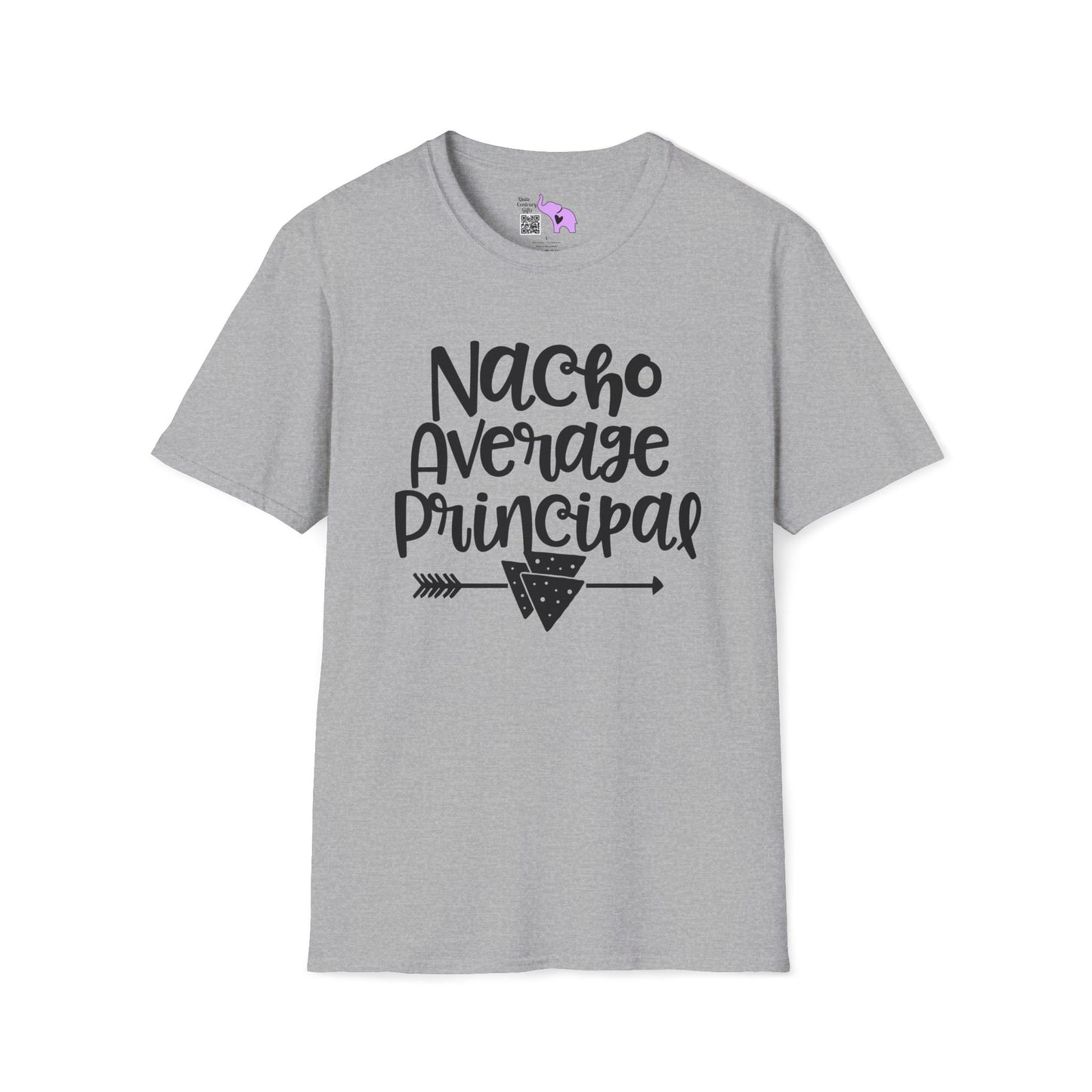 Nacho Average Principal Adult T-shirt