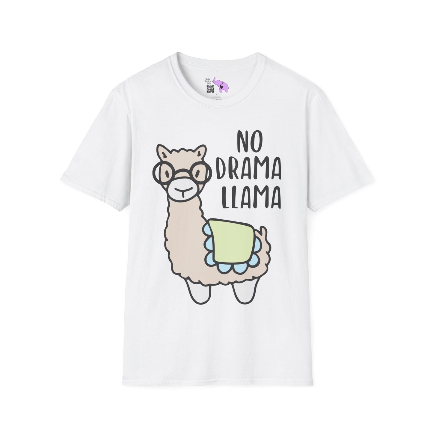 No Drama Llama Adult T-shirt
