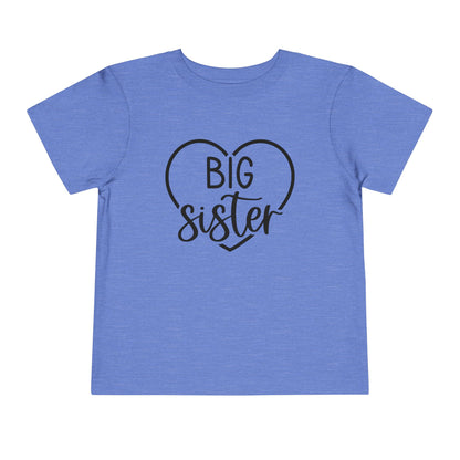 Big Sister (Heart) Toddler Tee