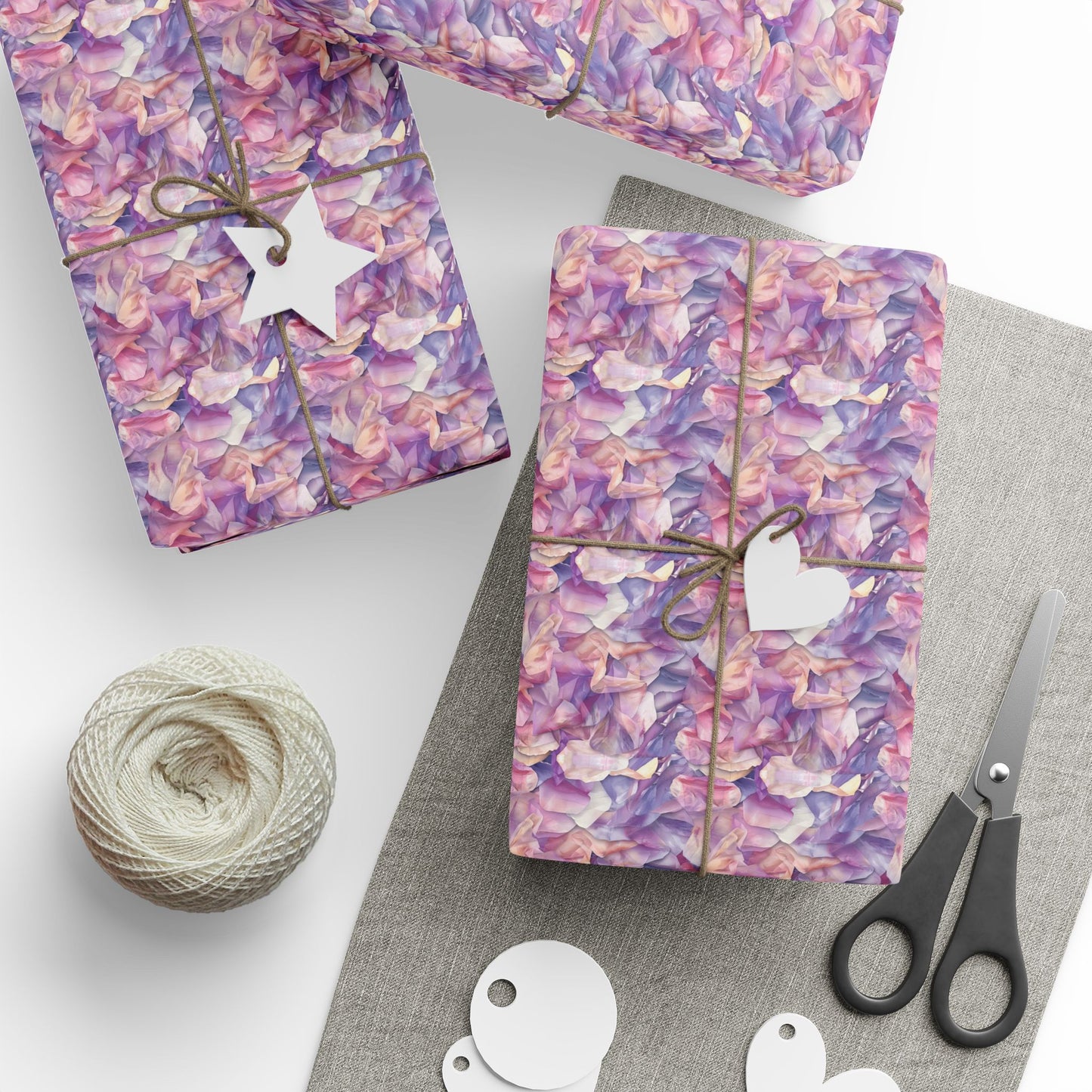 Ethereal Bloomscape Wrapping Paper