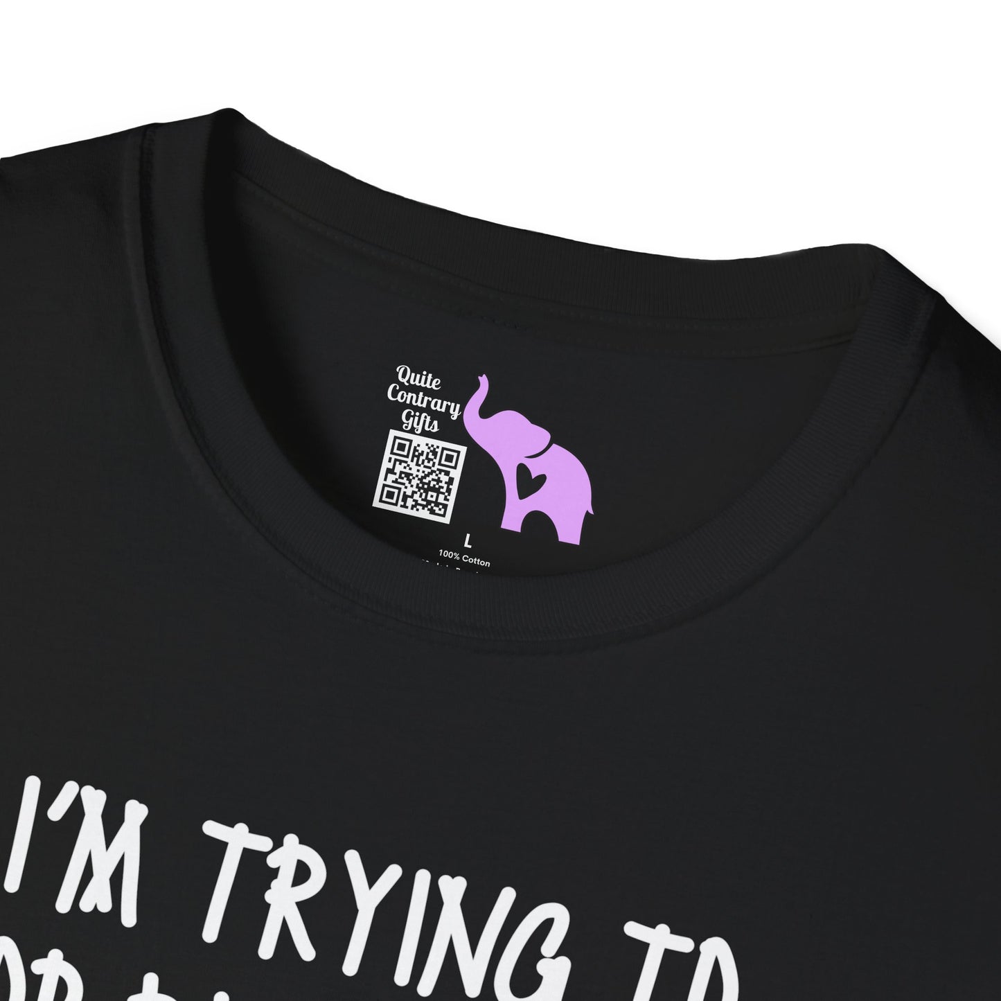 I'm Trying To Stop Being Mean But Yall Have To Stop Being Stupid First Adult T-shirt