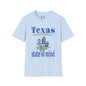 Texas Wildflower State of Mind Adult T-shirt
