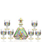 Colorful Crystal Liquor Glass Set