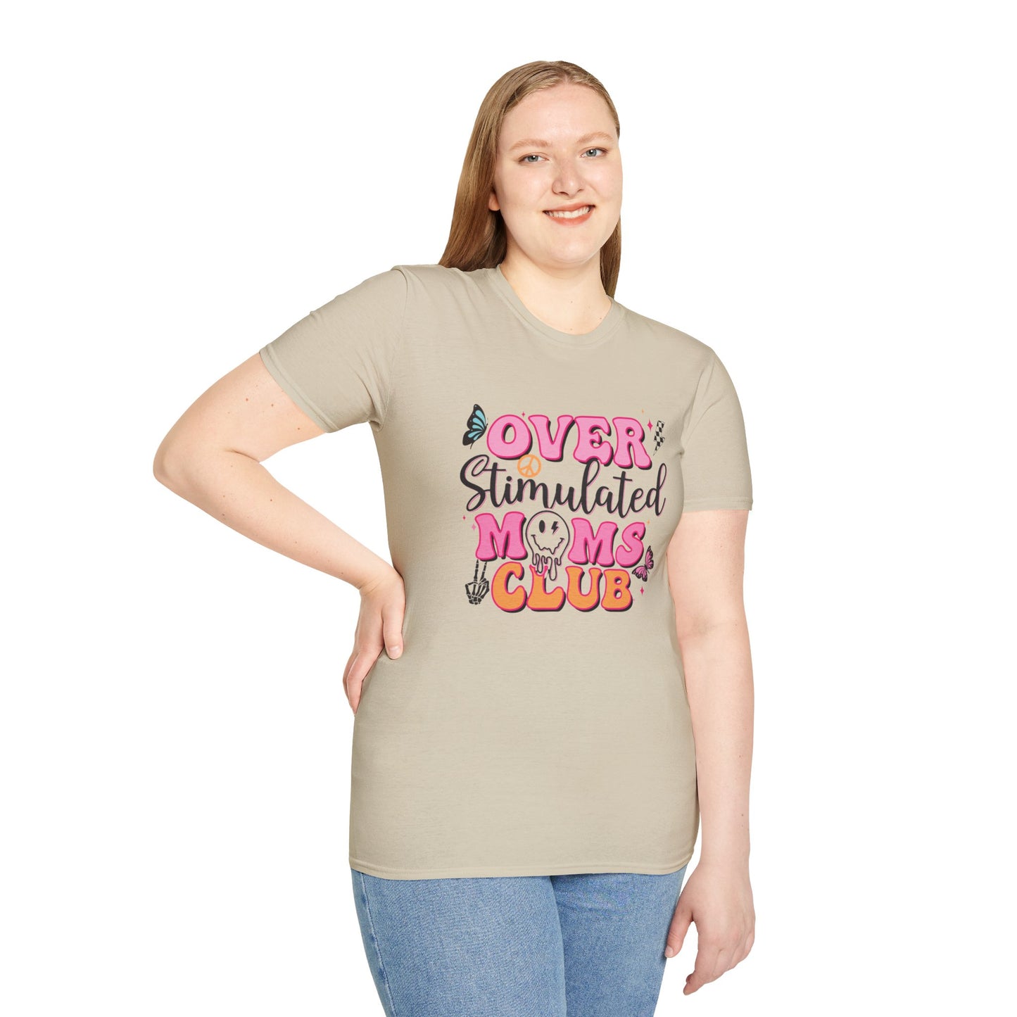 Overstimulated Mom's Club T-shirt