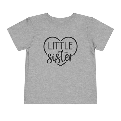 Little Sister (Heart) Toddler Tee