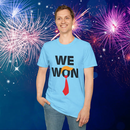 We Won (Hair) Adult T-shirt