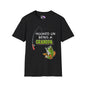Hooked On Being A Grandpa Adult T-shirt