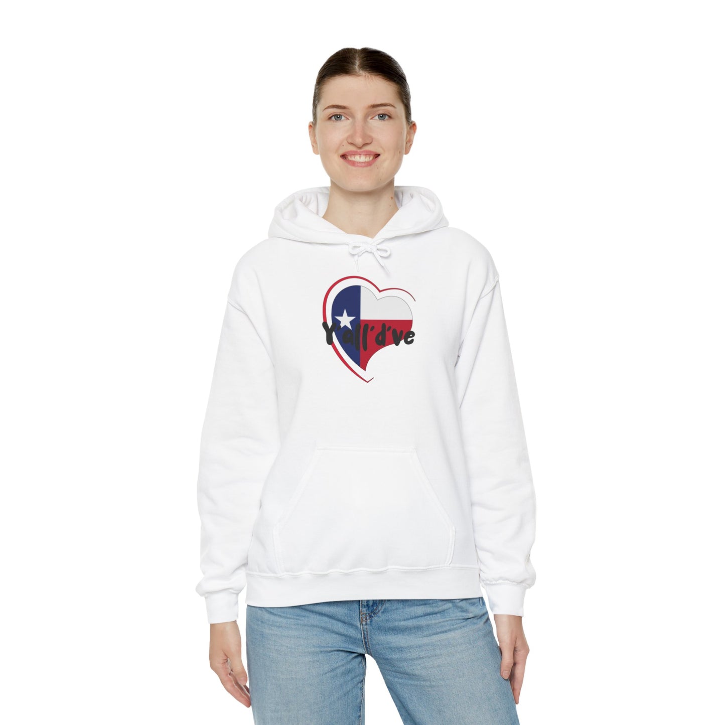 Yall'd've (Texas) Heavy Blend™ Hooded Sweatshirt