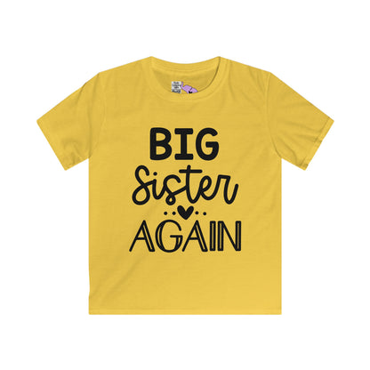 Big Sister Again Youth Softstyle Tee