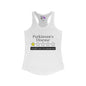 Parkinson's Disease 1 Star Would Not Recommend Women's Ideal Racerback Tank