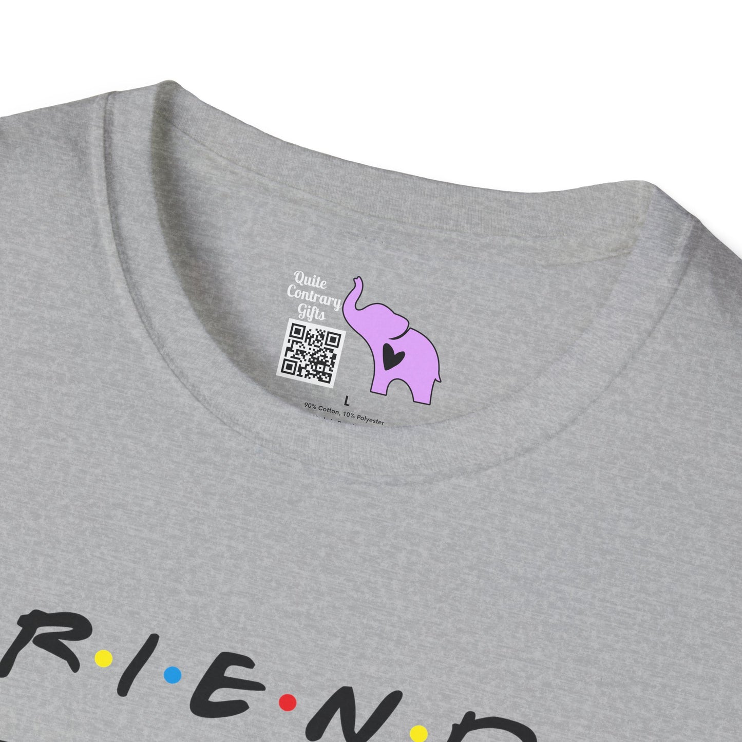 Friends; Joey Doesn't Share Food Adult T-shirt