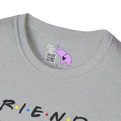 Friends; Joey Doesn't Share Food Adult T-shirt