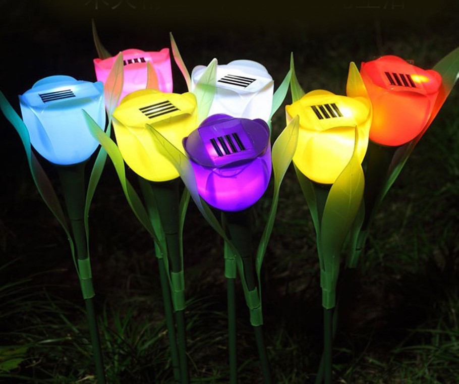 Tulip Solar Garden Lights