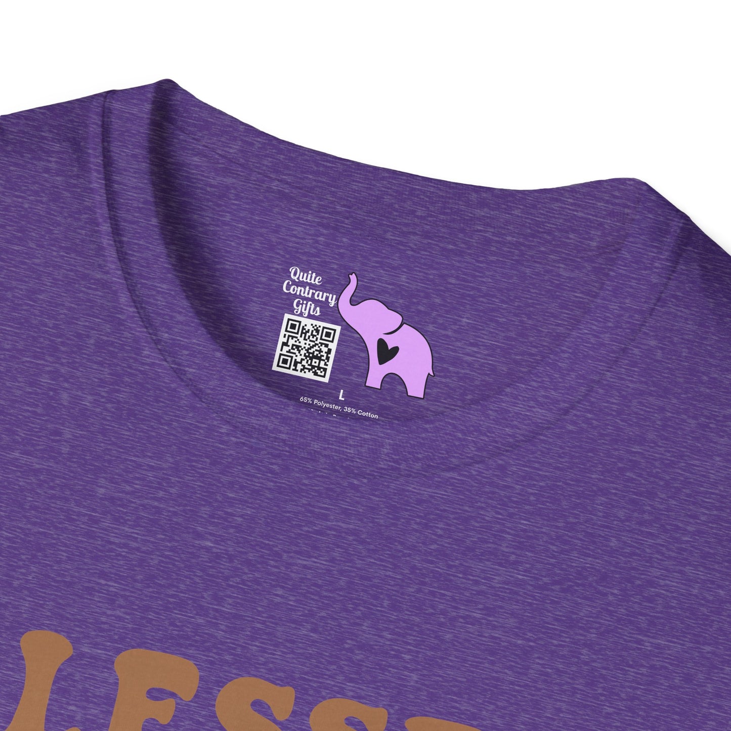 Blessed Dog Mom Adult T-shirt