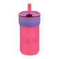 Personalized Kids 12oz Leakproof Straw Tumbler — Engraved Name Water Bottle