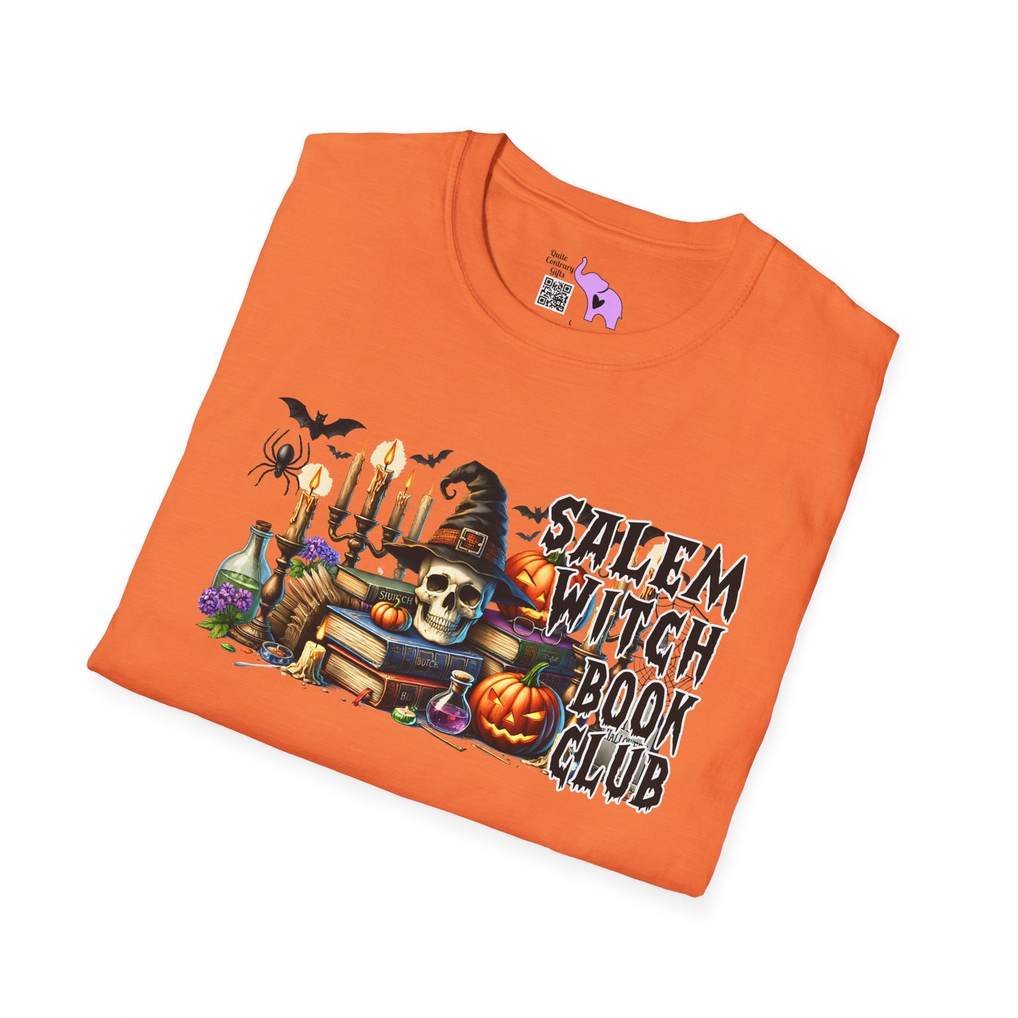 Salem Witch Book Club (3) Adult T-shirt