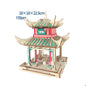 Wood Building Model Puzzles Toy 3D0 Puzzle Board