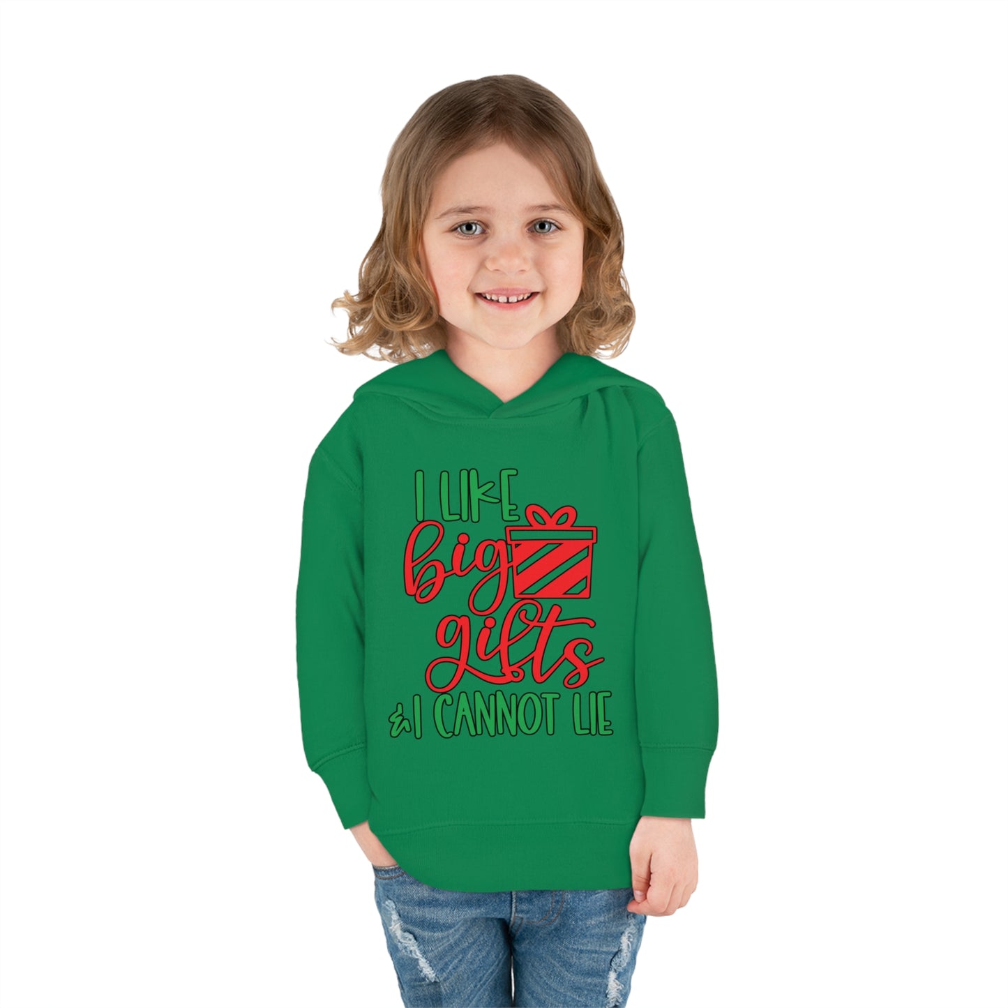 I Like Big Gifts & I Cannot Lie Toddler Pullover Fleece Hoodie