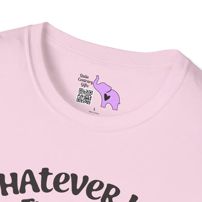 Whatever Life Throws At You Duck And Let It Hit Someone Else Adult T-shirt