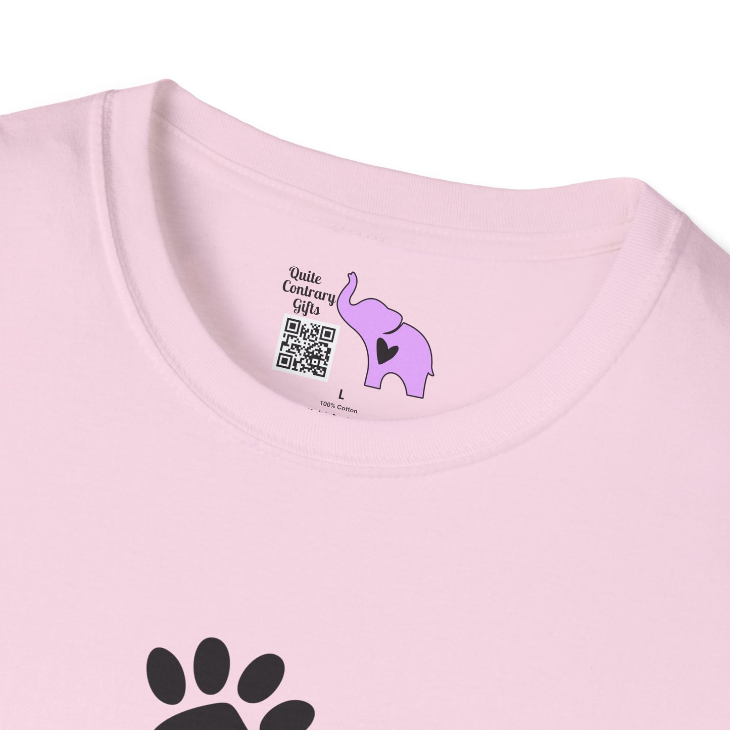 Live Love Woof Adult Tshirt