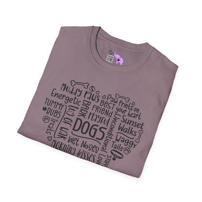 Dogs Heart Adult T-shirt
