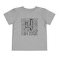 I Am Four Typography Toddler Tee