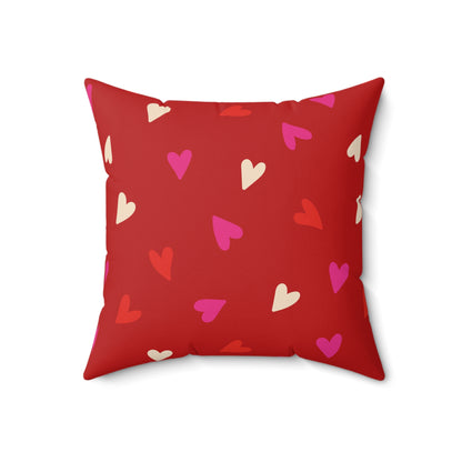 Cupid’s Confetti Throw Pillow
