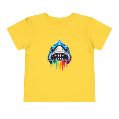 Colorful Shark Toddler Tee