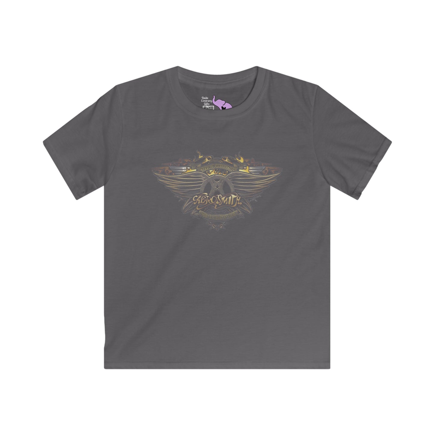 Aerosmith This is Rock n' Roll Kids Softstyle Tee