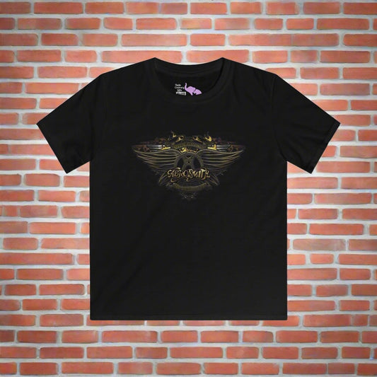 Aerosmith This is Rock n' Roll Kids Softstyle Tee