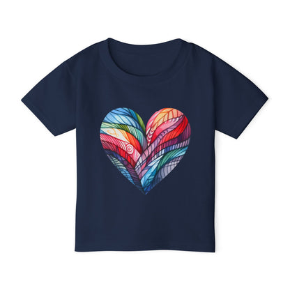 Heart of Many Colors Heavy Cotton™ Toddler T-shirt
