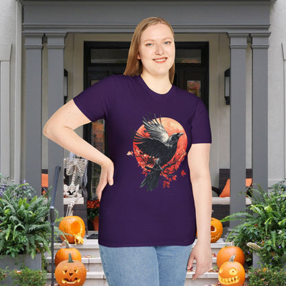 Halloween Crows 3 Adult T-shirt