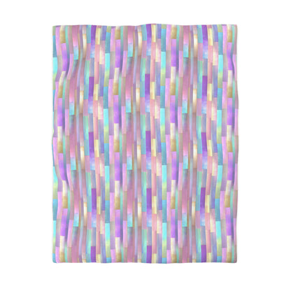 Enchanted Mosaic Microfiber Duvet Cover