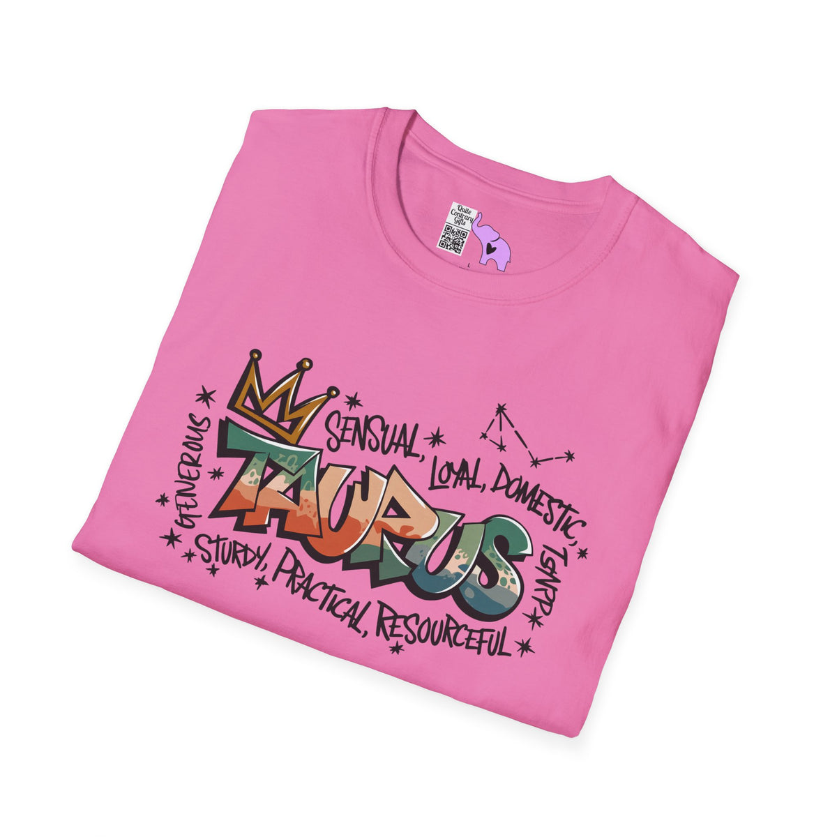 Taurus Street Art Adult T-shirt